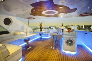 Marina Wonder superyacht - Fly Deck